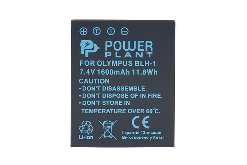 Аккумулятор PowerPlant Olympus BLH-1 1600mAh (CB970148)