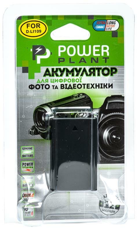 Аккумулятор PowerPlant Pentax D-Li109 1050mAh (DV00DV1283)