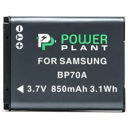 Аккумулятор PowerPlant Samsung BP70A 850mAh (DV00DV1261)