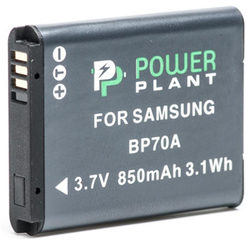 Акумулятор PowerPlant Samsung BP70A 850mAh (DV00DV1261)