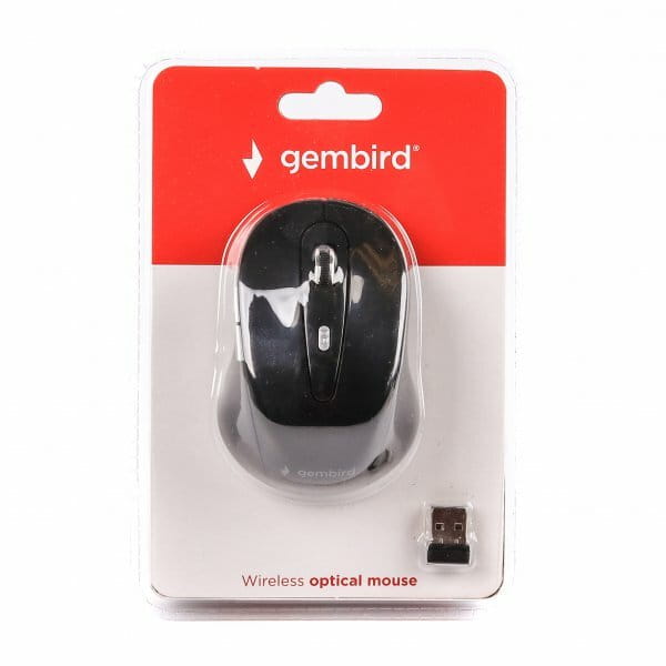 Мышь беспроводная Gembird MUSW-6B-01 Black