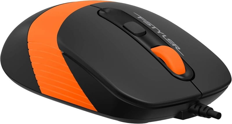 Мышь A4Tech FM10 Black/Orange