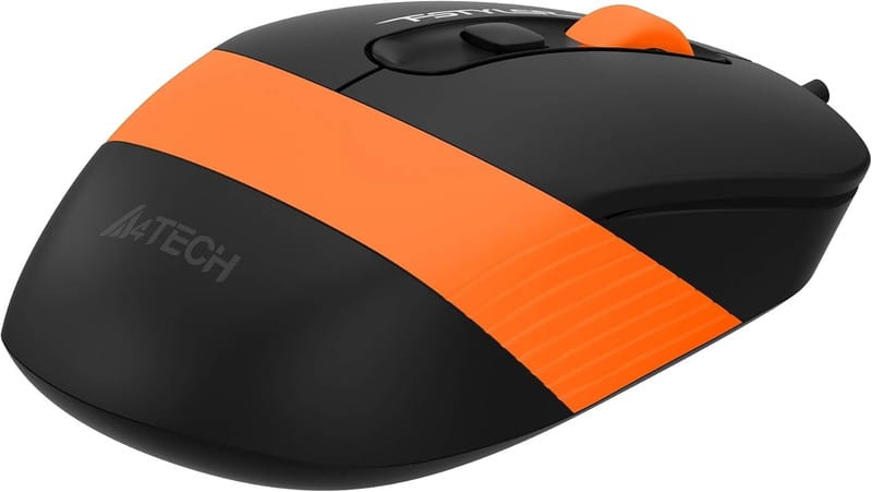 Мышь A4Tech FM10 Black/Orange