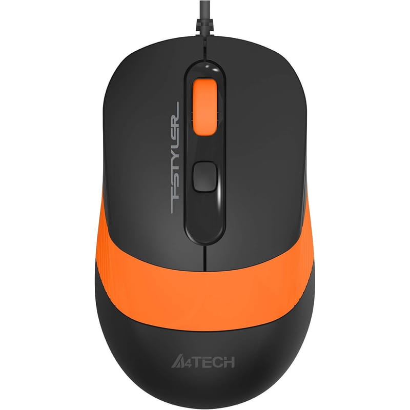 Мышь A4Tech FM10 Black/Orange