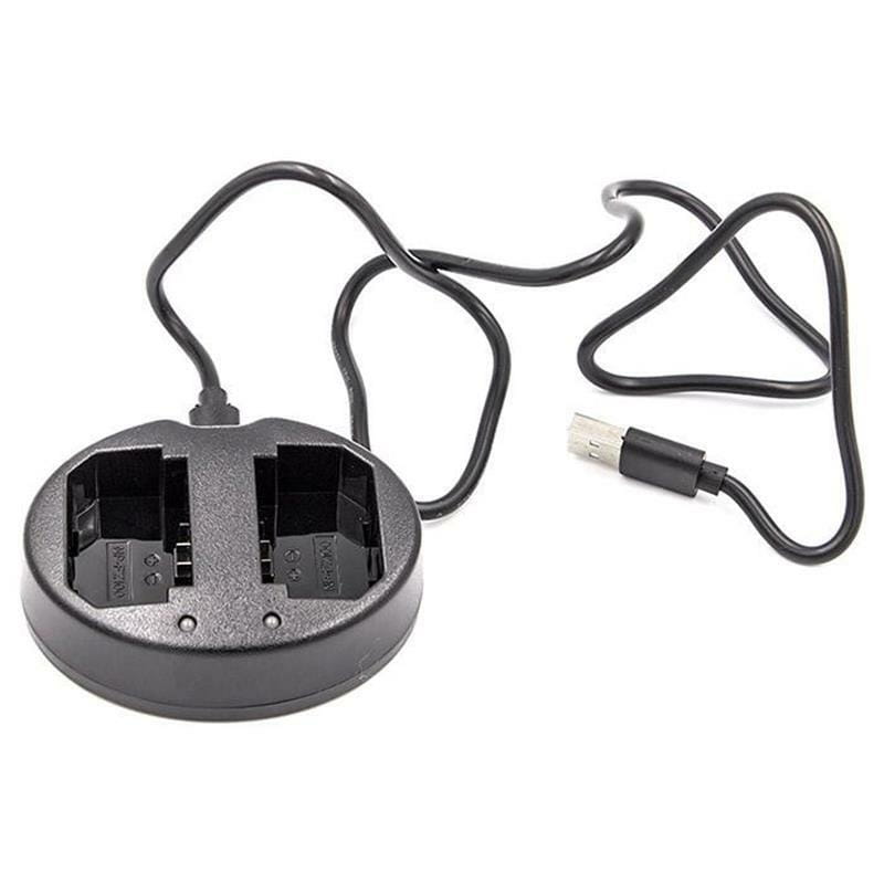 Зарядний пристрій PowerPlant Sony DMW-BLF19E BM015-BLF19E  для двох акумуляторів (CH980246)