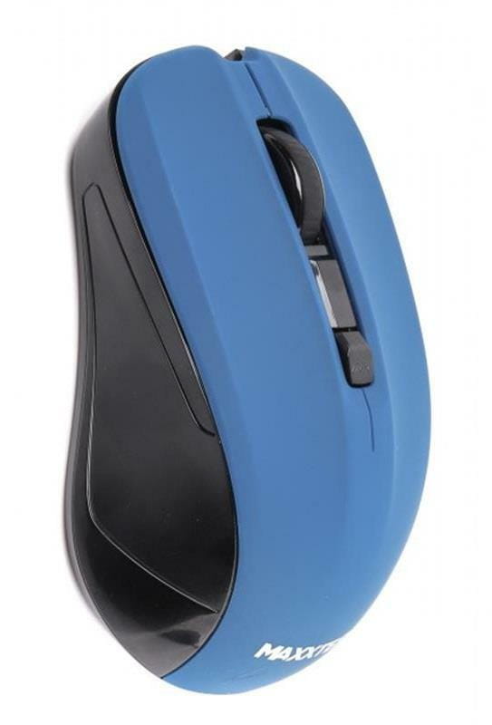 Мышь беспроводная Maxxter Mr-337-Bl Blue