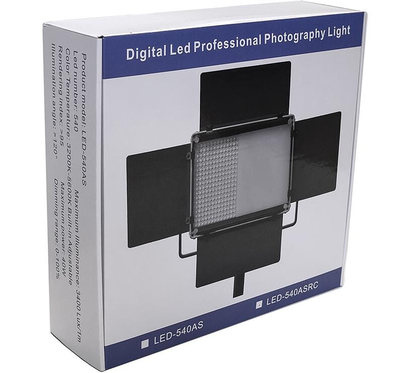 Накамерне світло PowerPlant LED 540ASRC (LED540ASRC)