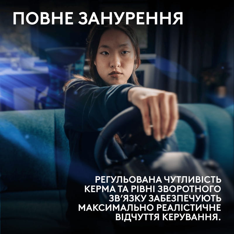 Руль Logitech G923 for PS4 and PC Black (941-000149)