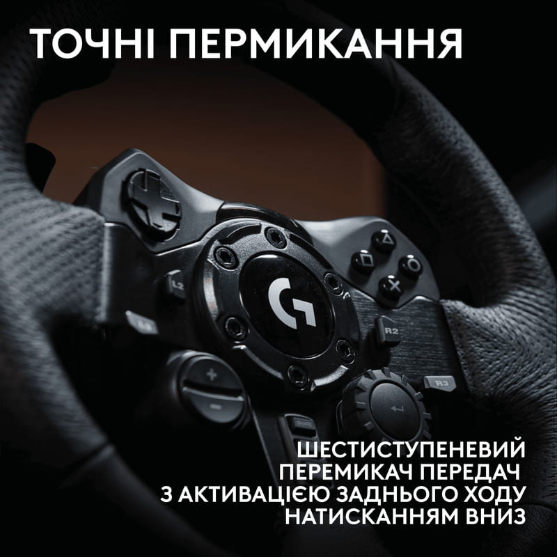 Руль Logitech G923 for PS4 and PC Black (941-000149)