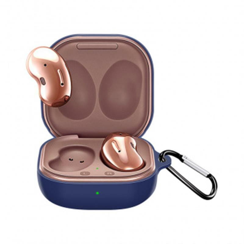 Чехол BeCover Silicon для Samsung Galaxy Buds 2/Buds 2 Pro/Buds Live/Buds Pro Deep Blue (705407)