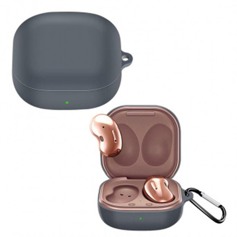 Чехол BeCover Silicon для Samsung Galaxy Buds 2/Buds 2 Pro/Buds Live/Buds Pro Gray (705409)