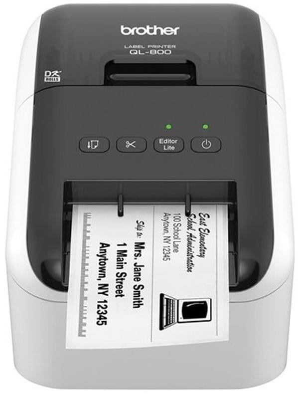 Принтер для печати наклеек Brother QL-800 (QL800R1)