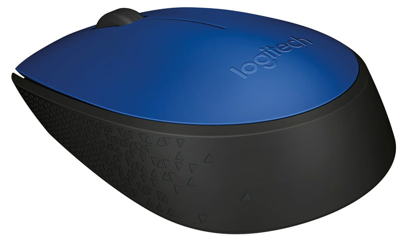 Мышь беспроводная Logitech M171 Blue/Black (910-004640)