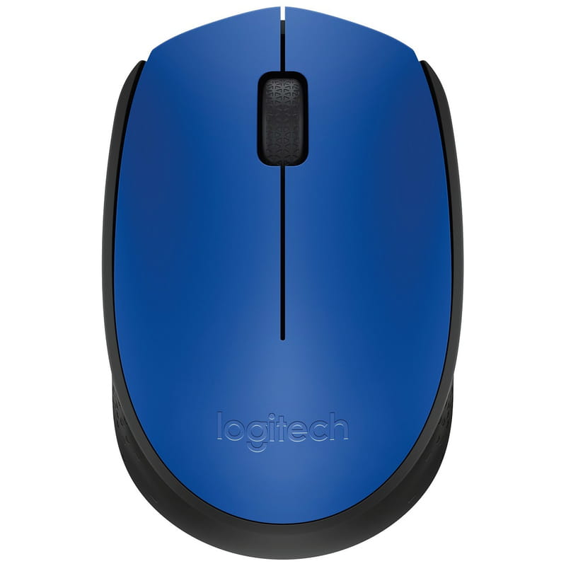 Мышь беспроводная Logitech M171 Blue/Black (910-004640)