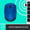 Фото - Миша бездротова Logitech M171 Blue/Black (910-004640) | click.ua
