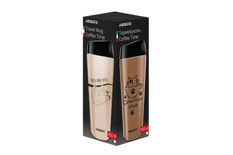 Термочашка Ardesto Coffee time Raccoon (AR2645DML)