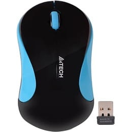 Мышь беспроводная A4Tech G3-270N Black/Blue V-Track