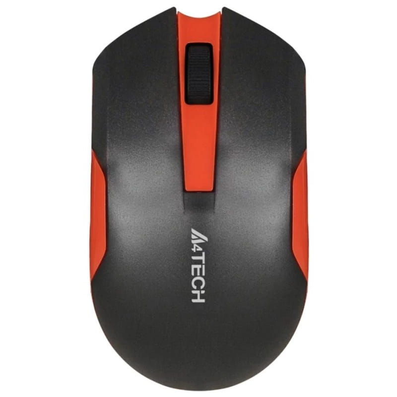 Мышь беспроводная A4Tech G3-200N Black/Red USB V-Track