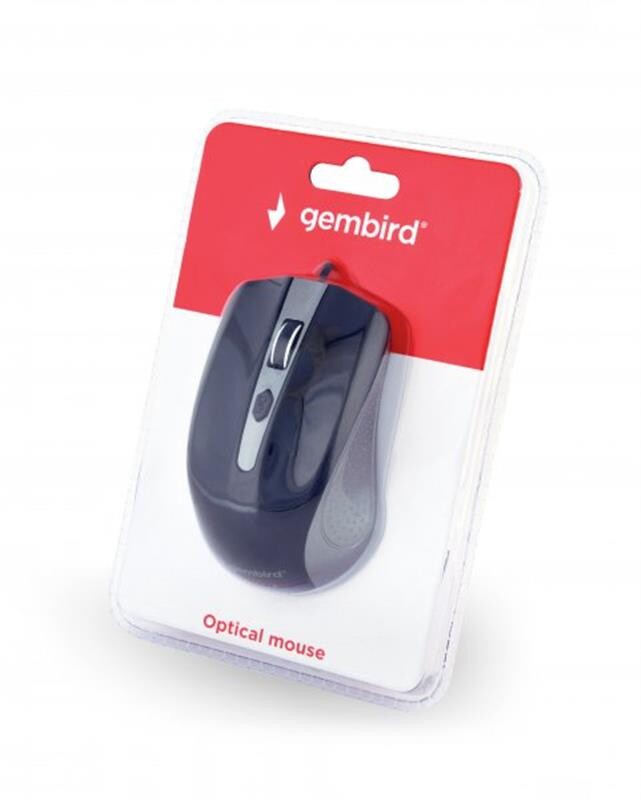 Мышь Gembird MUS-4B-01-GB Black/Grey