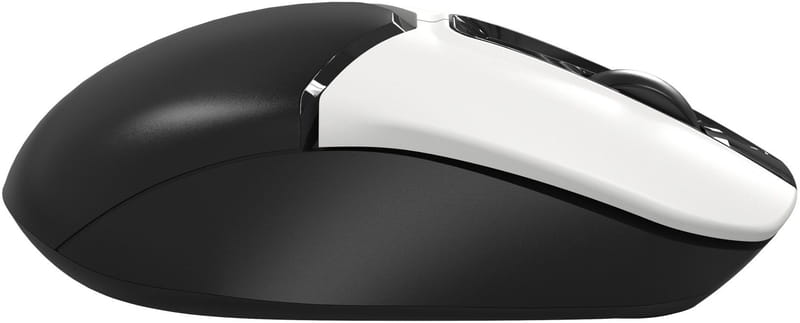 Мышь беспроводная A4Tech FG12S Black/White