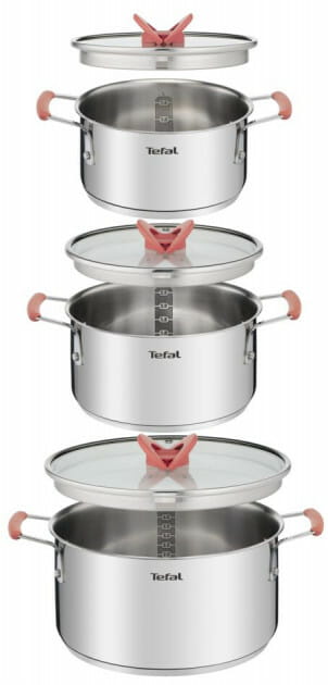 Набор посуды Tefal Opti Space (G720S674) 6 предметов