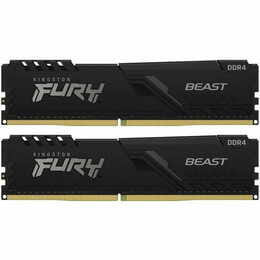 Модуль памяти DDR4 2x16GB/3200 Kingston Fury Beast Black (KF432C16BB1K2/32)