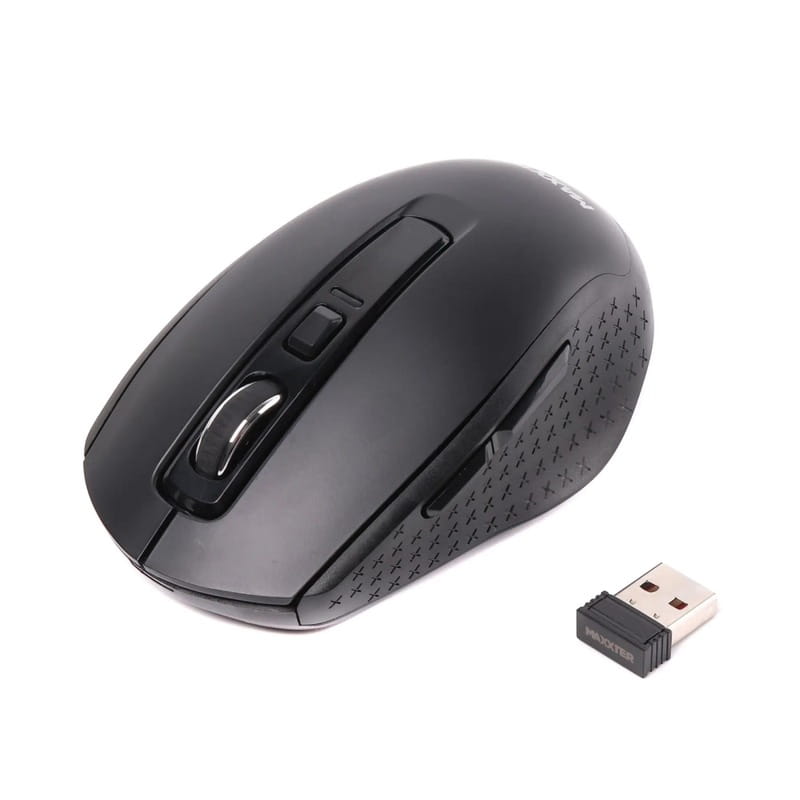 Мышь беспроводная Maxxter Mr-335 Black