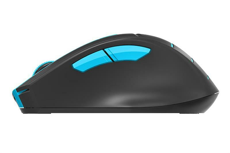 Мышь беспроводная A4Tech FG30 Black/Blue USB