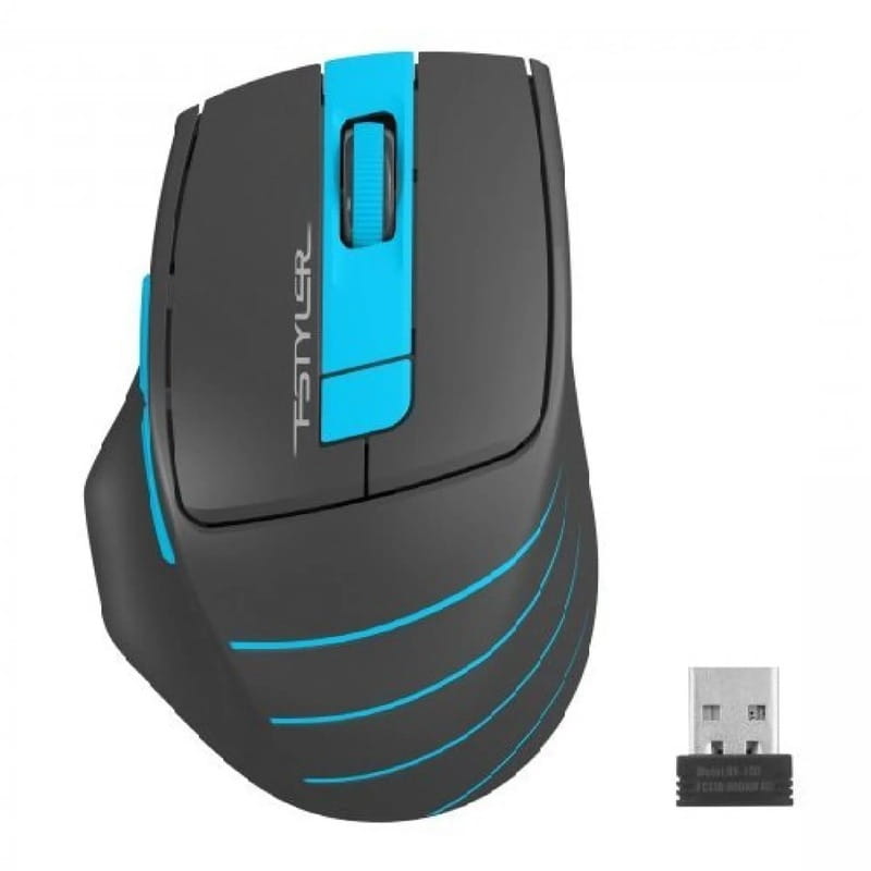 Мышь беспроводная A4Tech FG30 Black/Blue USB