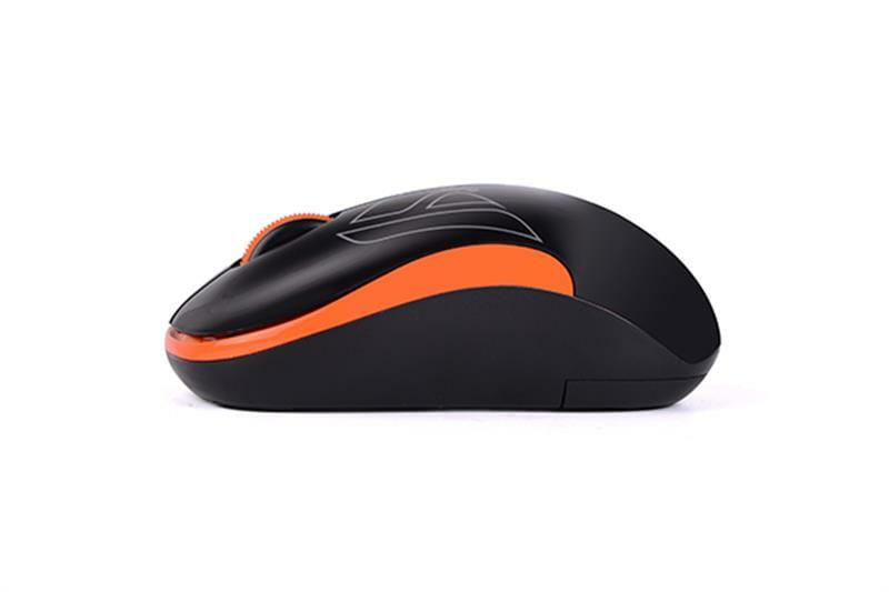 Мишка бездротова A4Tech G3-300N Black/Orange USB V-Track