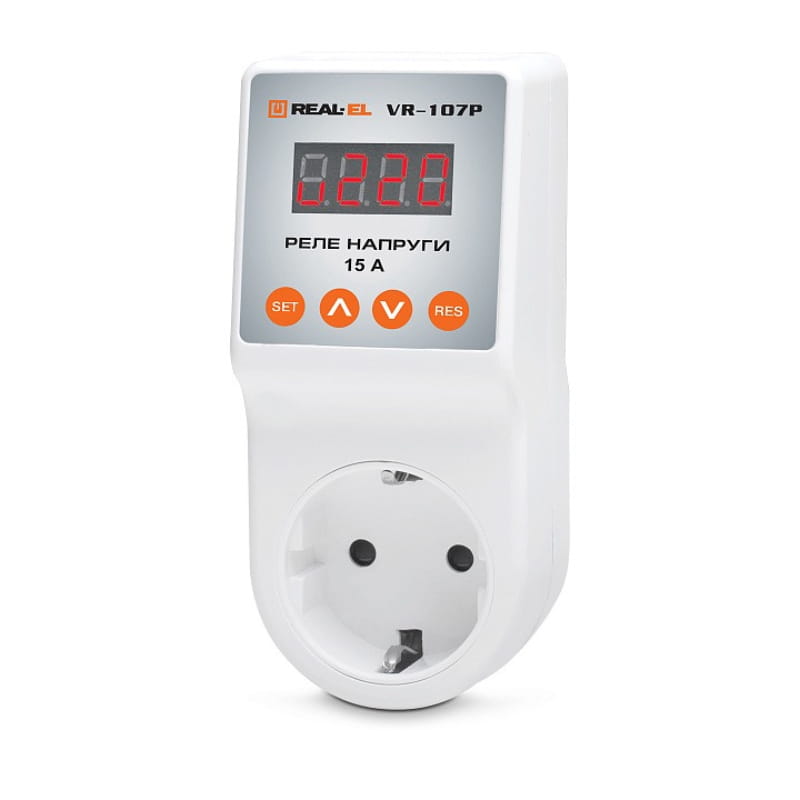 Реле напруги REAL-EL VR-107P