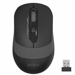Мышь беспроводная A4Tech FG10S Grey/Black USB