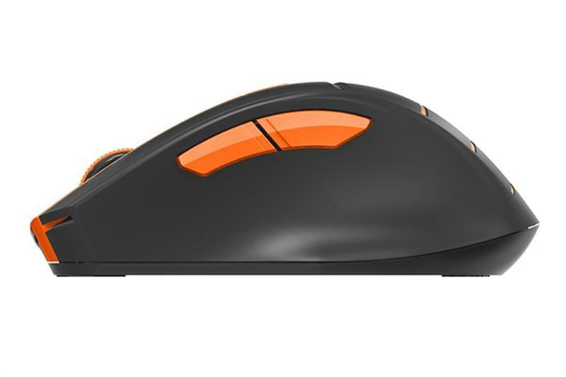 Мышь беспроводная A4Tech FG30 Black/Orange USB
