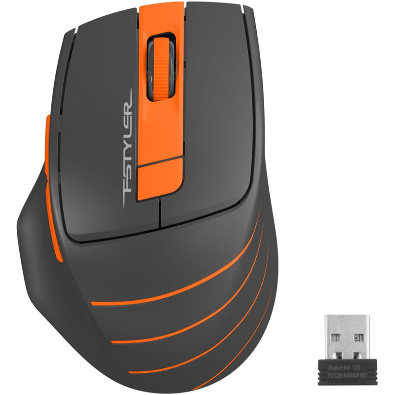Миша бездротова A4Tech FG30 Black/Orange USB