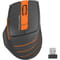 Фото - Мышь беспроводная A4Tech FG30 Black/Orange USB | click.ua