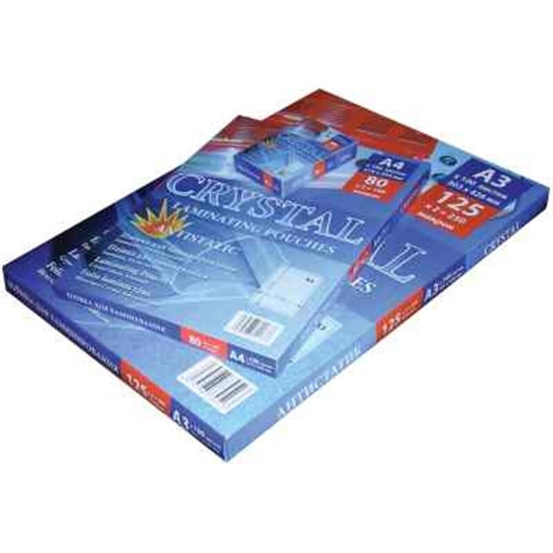 Пленка для ламинирования Agent Antistatic (3195010), 65х95мм, глянцевая, 80мк, 100 шт