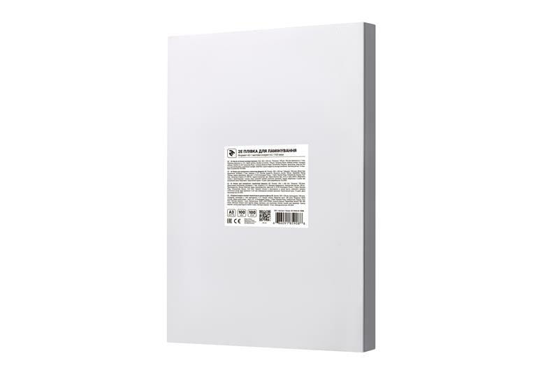 Плівка для ламінування 2E (2E-FILM-A3-100M), A3, матова, 100мк, 100 шт