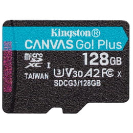 Купить Карта памяти MicroSDXC 128GB UHS-I/U3 Class 10 Kingston Canvas Go! Plus R170/W90MB/s (SDCG3/128GBSP) Карта памяти MicroSDXC 128GB UHS-I/U3 Class 10 Kingston Canvas Go! Plus R170/W90MB/s (SDCG3/128GBSP)