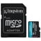 Фото - Карта пам`яти MicroSDXC 256GB UHS-I/U3 Class 10 Kingston Canvas Go! Plus R170/W90MB/s + SD-адаптер (SDCG3/256GB) | click.ua