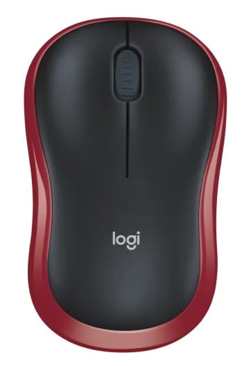 Мышь беспроводная Logitech M185 Red (910-002240)