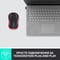 Фото - Мышь беспроводная Logitech M185 Red (910-002240) | click.ua