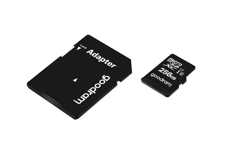 Карта пам`яті MicroSDXC 256GB UHS-I Class 10 Goodram + SD-adapter (M1AA-2560R12)