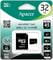 Фото - Карта пам`ятi MicroSDHC 32GB UHS-I Class 10 Apacer + SD adapter (AP32GMCSH10U1-R) | click.ua