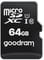Фото - Карта памяти MicroSDXC  64GB UHS-I Class 10 GOODRAM + SD-adapter + OTG Card reader (M1A4-0640R12) | click.ua