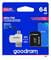 Фото - Карта пам`ятi MicroSDXC 64GB UHS-I Class 10 GOODRAM + SD-adapter + OTG Card reader (M1A4-0640R12) | click.ua