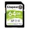 Фото - Карта памяти SDXC  64GB UHS-I Class 10 Kingston Canvas Select Plus R100MB/s (SDS2/64GB) | click.ua