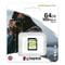 Фото - Карта памяти SDXC  64GB UHS-I Class 10 Kingston Canvas Select Plus R100MB/s (SDS2/64GB) | click.ua