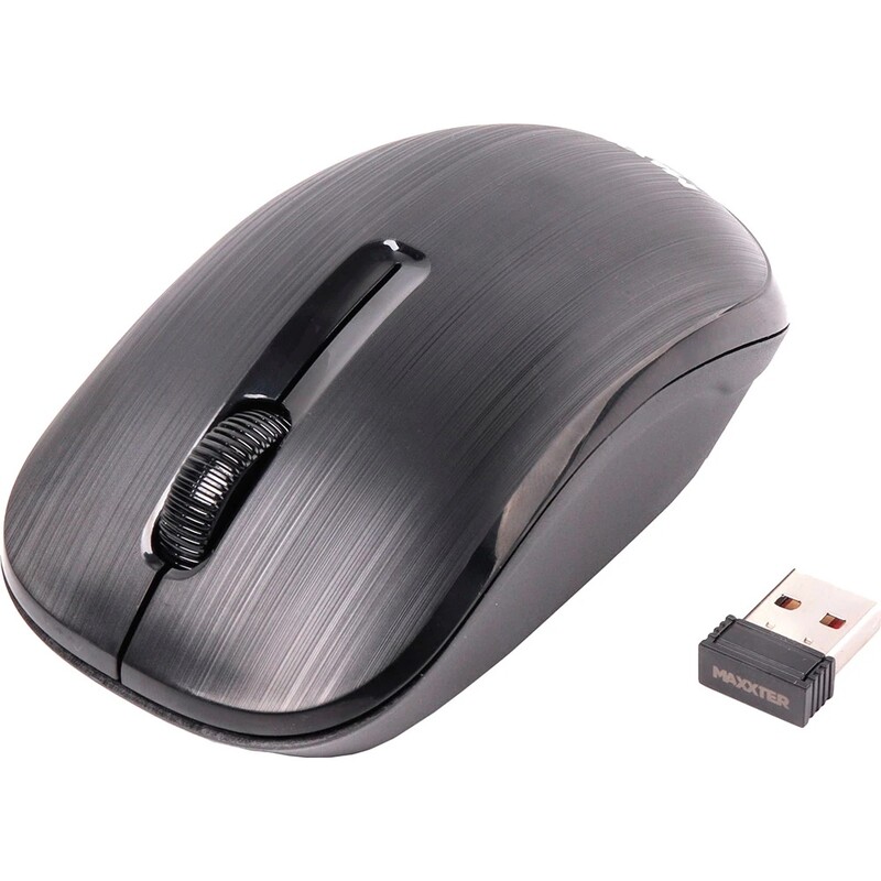 Мышь беспроводная Maxxter Mr-333 Black