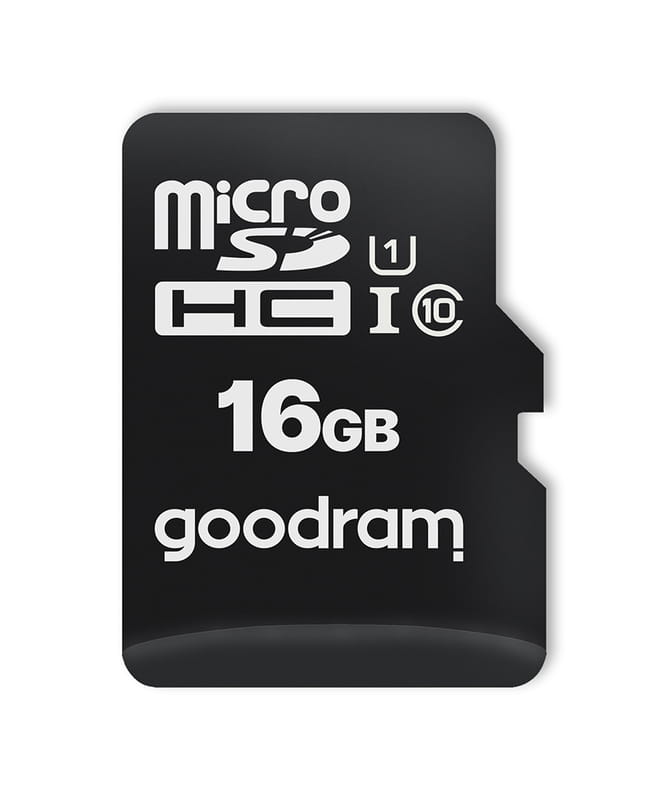 Карта пам`ятi MicroSDHC 16GB UHS-I Class 10 Goodram + SD-adapter + OTG Card reader (M1A4-0160R12)