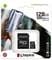 Фото - Карта памяти MicroSDXC 128GB UHS-I Class 10 Kingston Canvas Select Plus R100MB/s + SD-адаптер (SDCS2/128GB) | click.ua